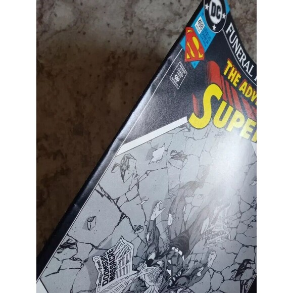The Adventures Of Superman #498‎ Funeral For A Friend Pt. 1 VF DC Comics 1993 - Picture 3 of 8